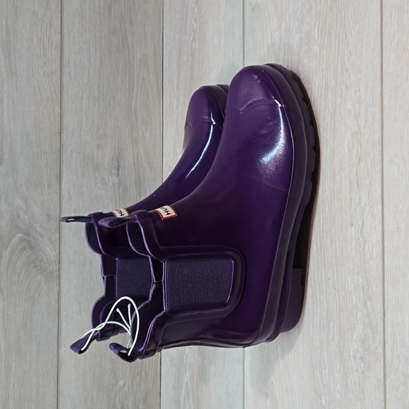 Hunter"Like New" Women Ankle Rainboots shoes sz 37/6 - Picture 3 of 12